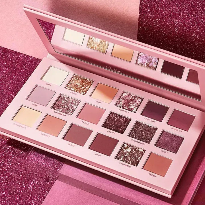 18 Color Eyeshadow Pallete Glitter Makeup