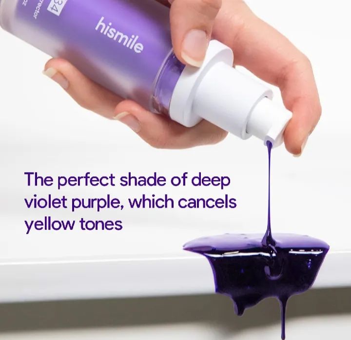 Hisimile Purple Whitening Toothpaste
