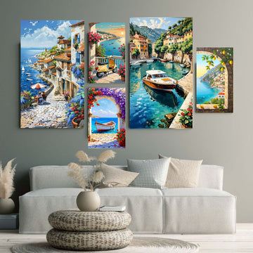 5pcs Vintage  Wall Frame